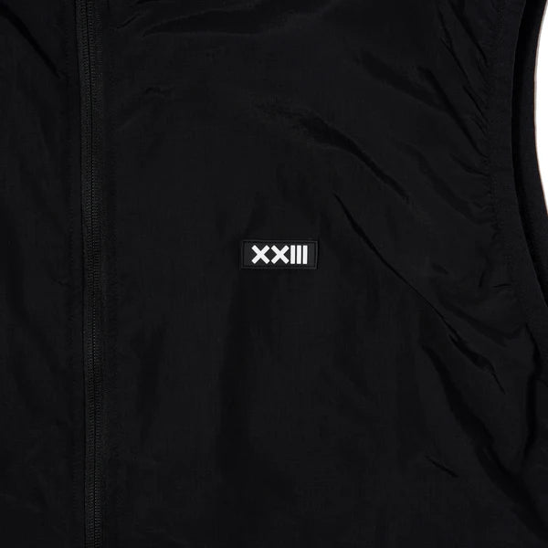 XXIII セヴァントゥア ICON NYLON LIGHT WEIGHT PACKABLE VEST BLK