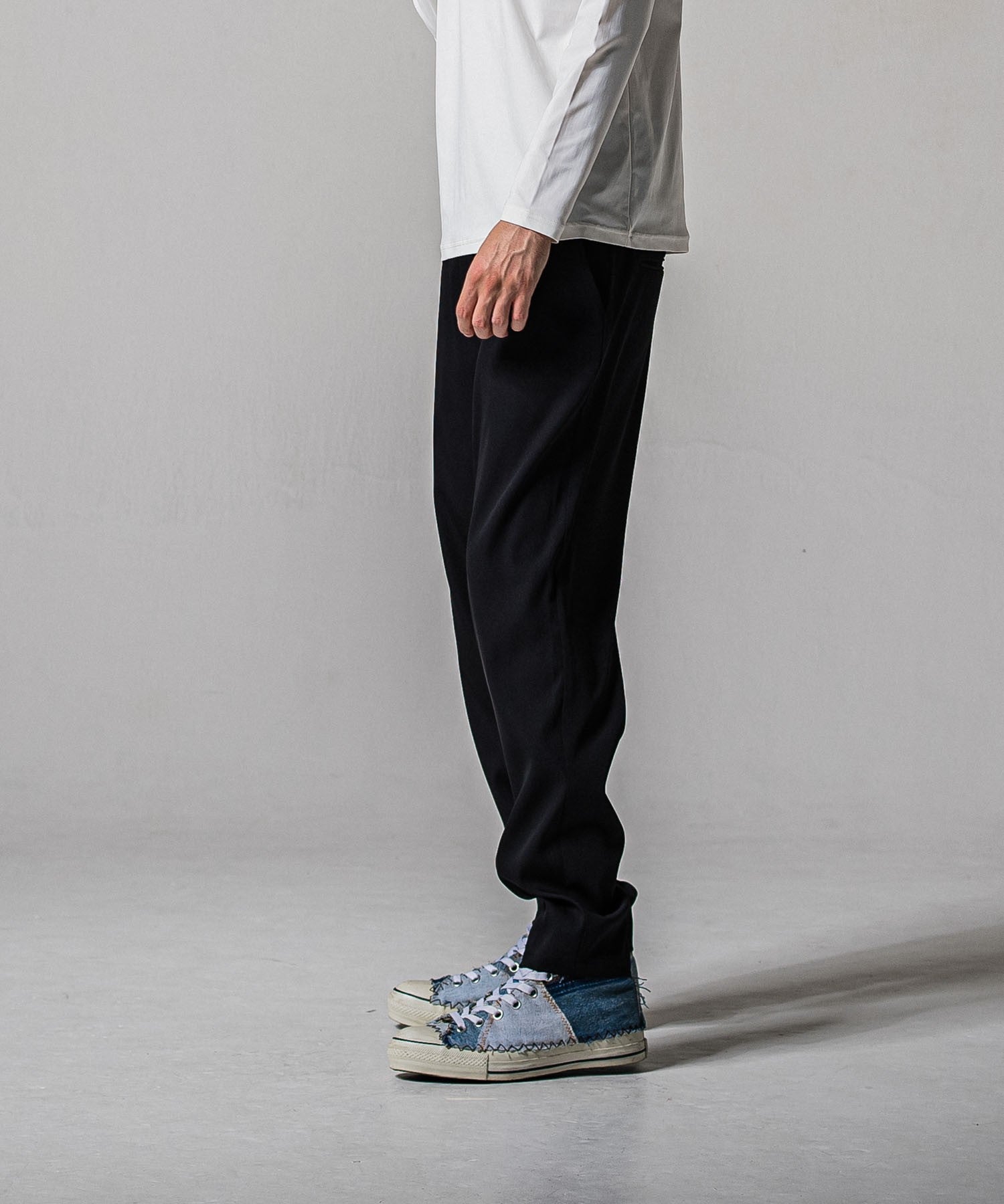 RESOUND CLOTHING リサウンドクロージング PAT WIDE EASY PANTS RC39-ST-036BN NAVY
