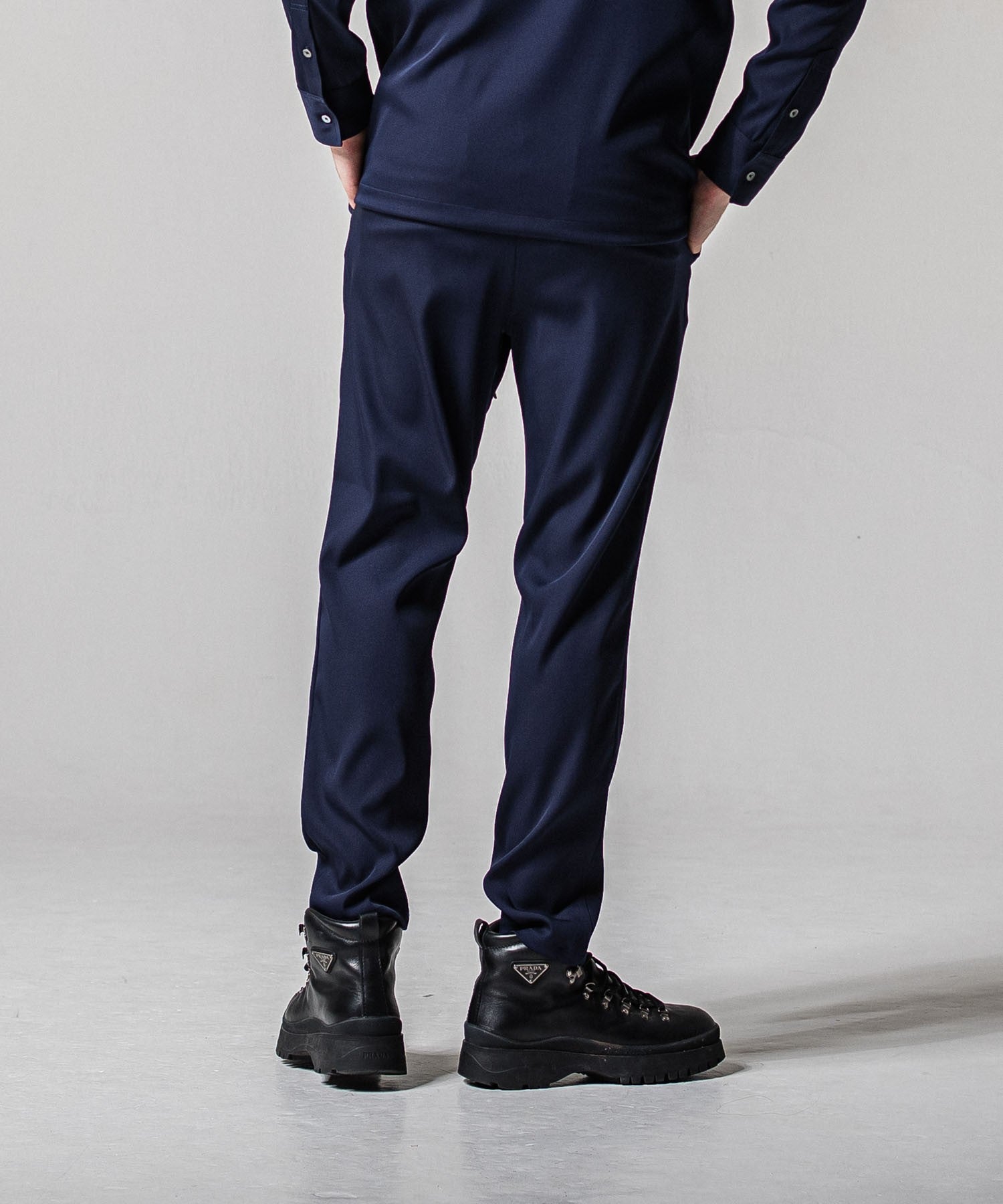 RESOUND CLOTHING リサウンドクロージング PAT WIDE EASY PANTS RC39-ST-036BN NAVY
