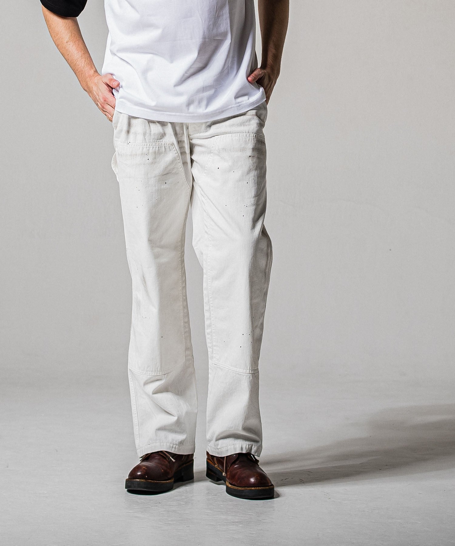 double knee PT WHITE