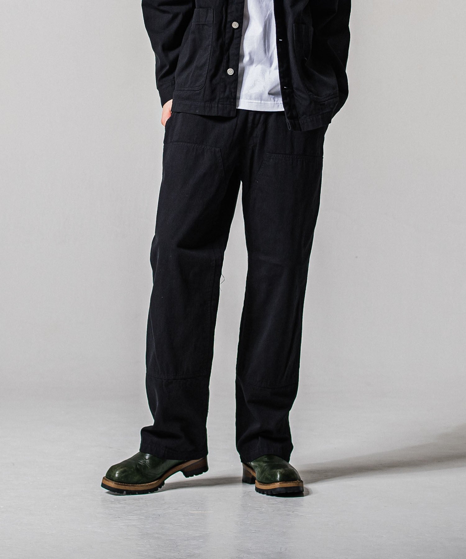 double knee PT BLACK