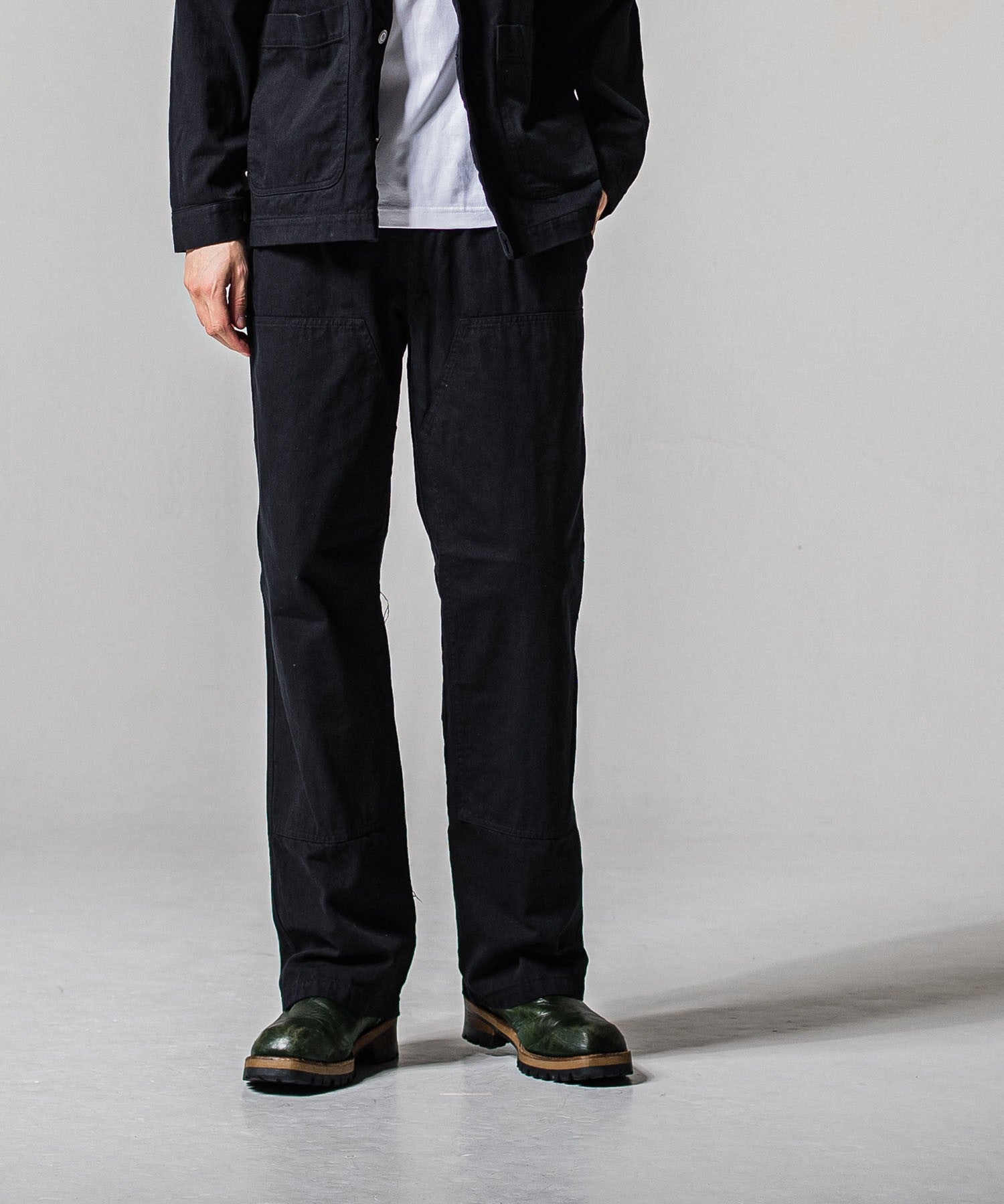 double knee PT BLACK