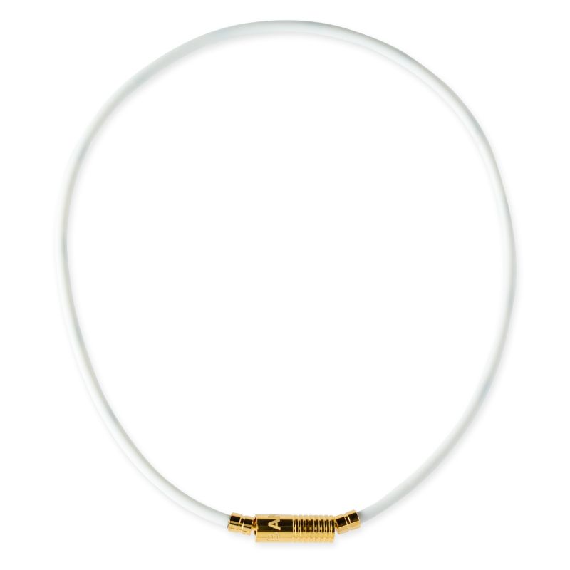 BANDEL バンデル NEUTRAL ニュートラル White×Gold 磁気ネックレス HLCNN White×Gold