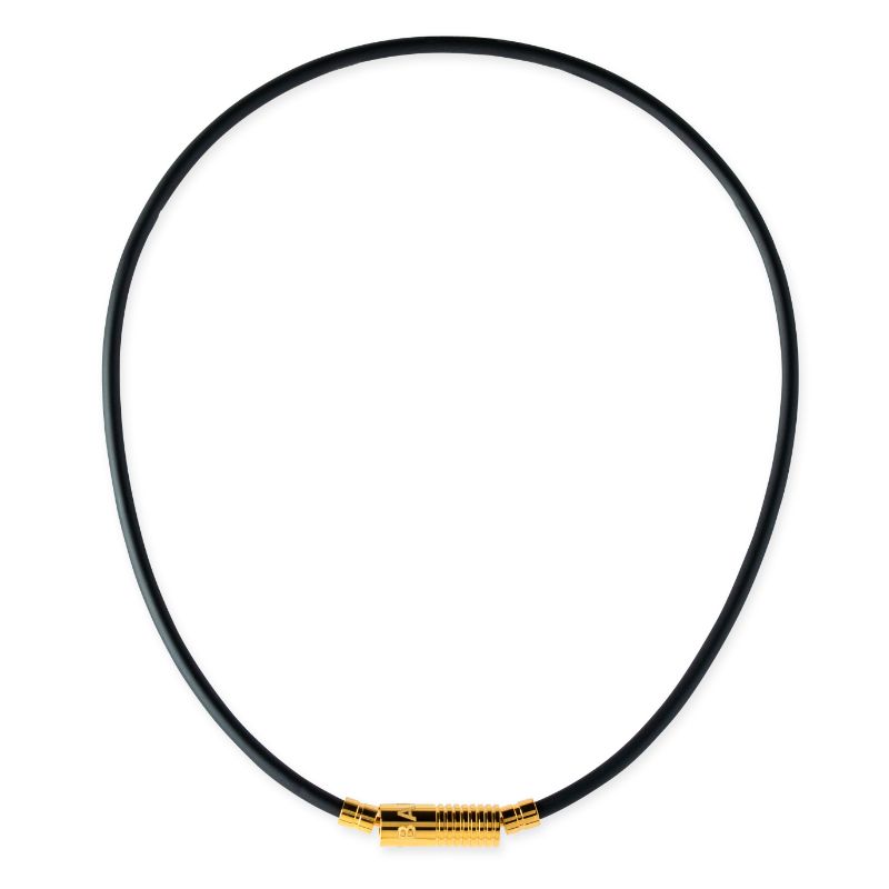 BANDEL バンデル NEUTRAL ニュートラル Black×Gold 磁気ネックレス HLCNN Black×Gold