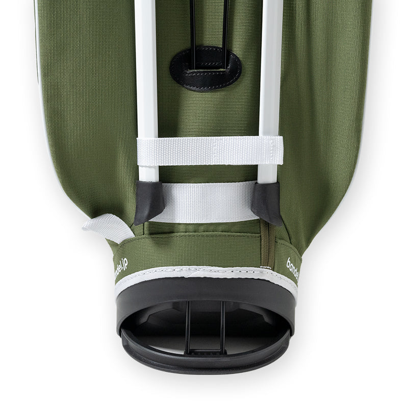 BANDEL × elitegrips D-Type 9.5inch キャディバッグ BGE-6SCB  スタンド仕様 軽量 / KHAKI