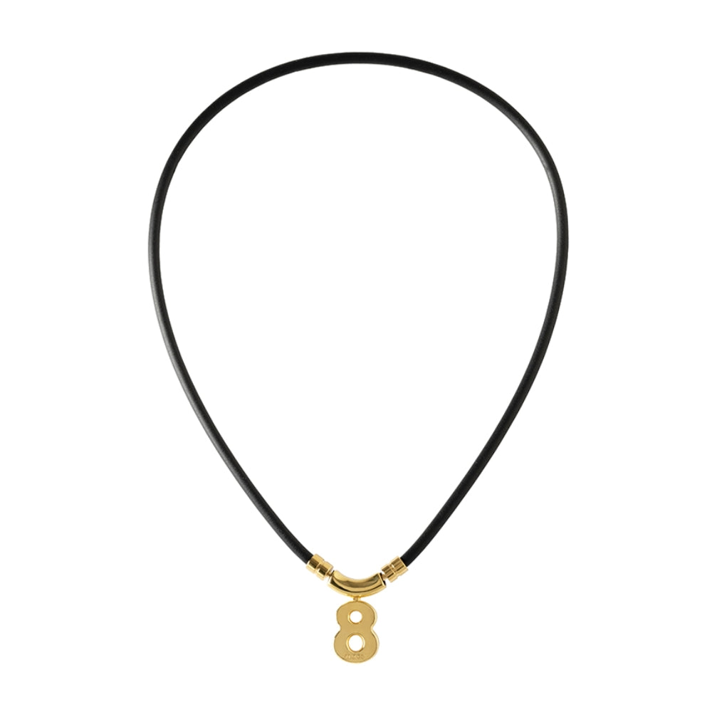 BANDEL muta バンデル ムータ ネックレス Healthcare Necklace Eight HLCNE-MT BLACK GOLD ブラック ゴールド