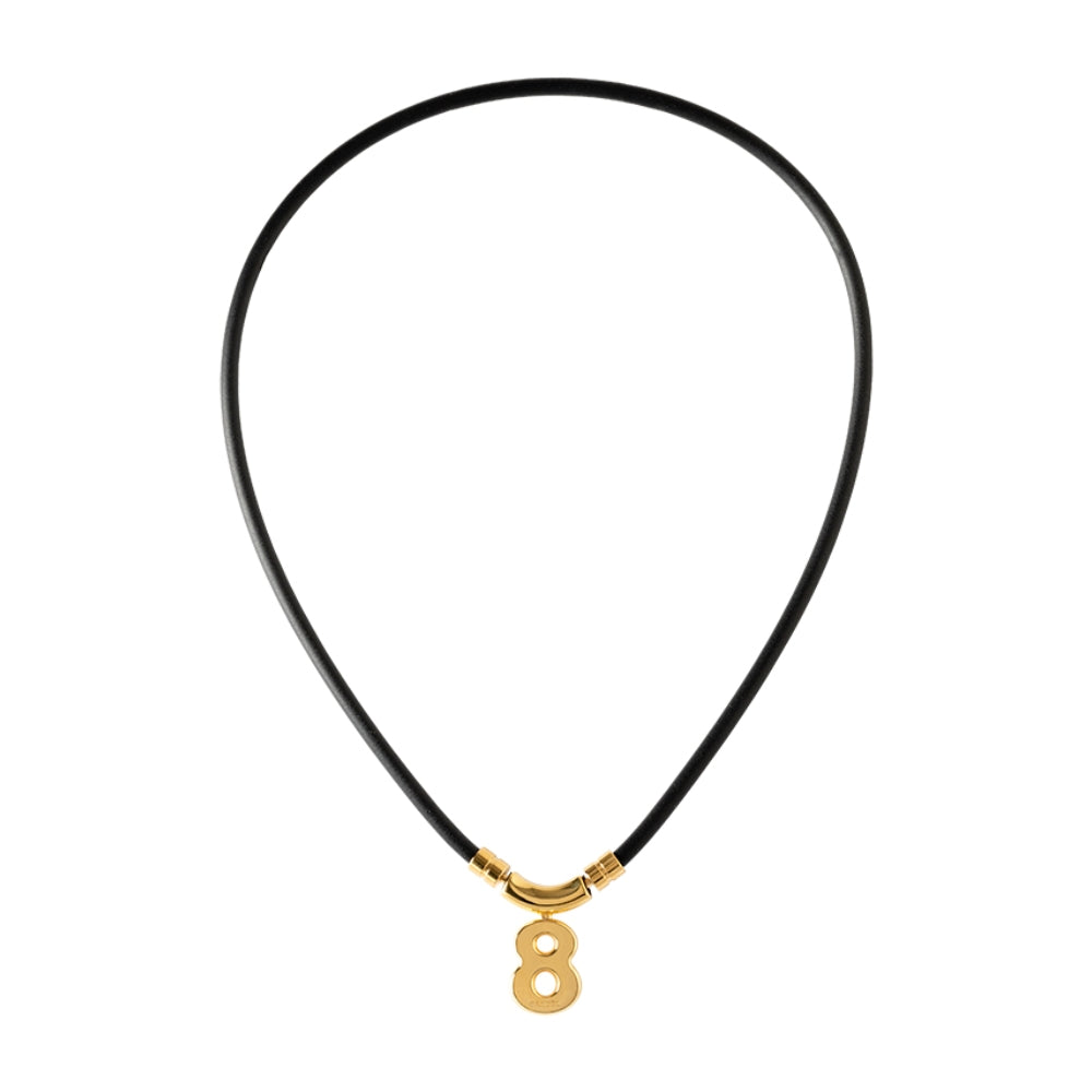 BANDEL muta バンデル ムータ ネックレス Healthcare Necklace Eight HLCNE-MT BLACK GOLD ブラック ゴールド