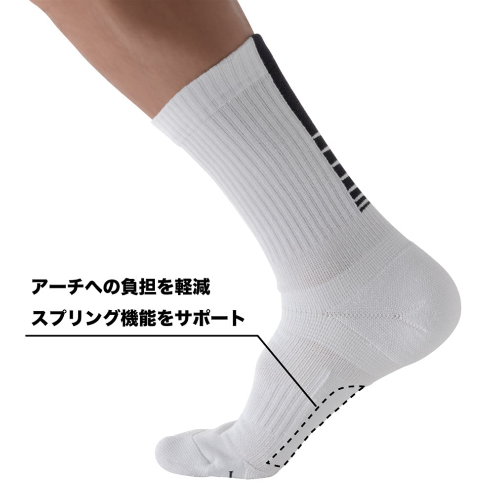 BANDEL バンデル コンプレッション ソックス COMPRESSION SOCKS MIDDLE BG-SK001 ホワイト