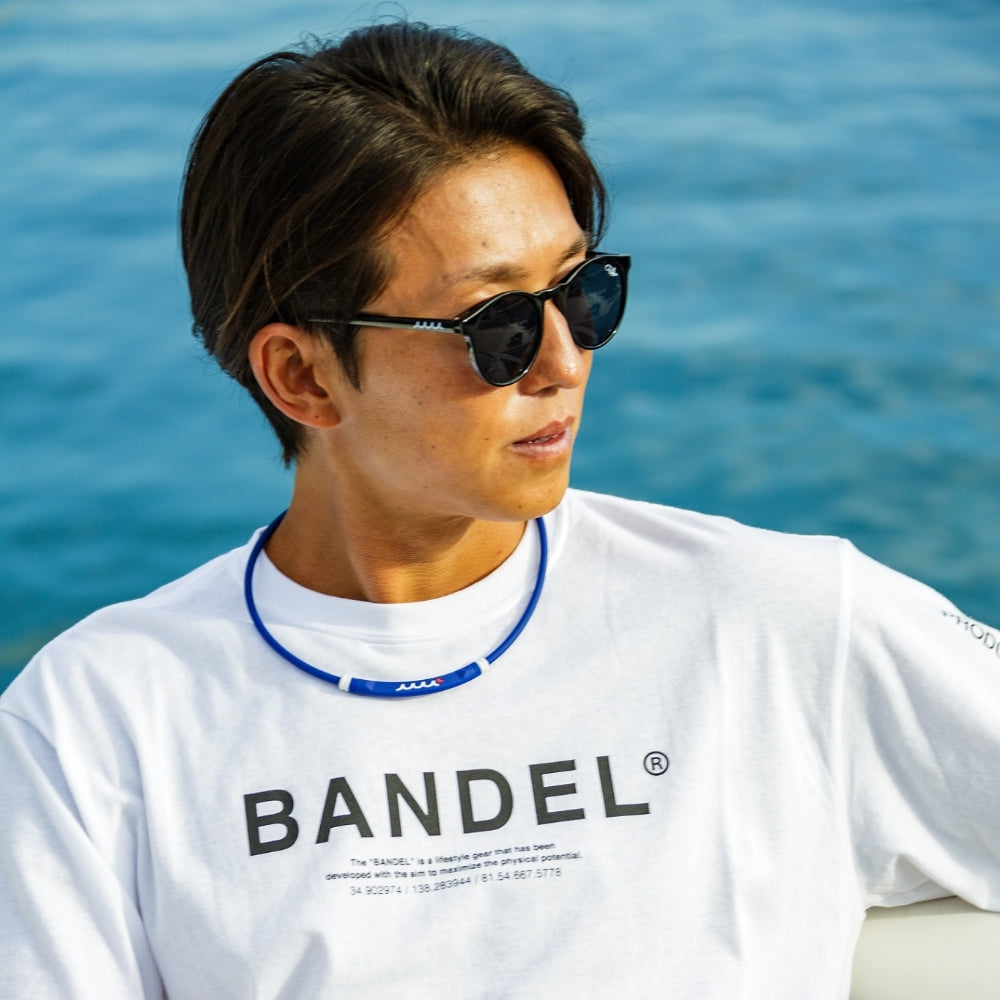 BANDEL muta バンデル ムータ ネックレス Healthcare BOLD Necklace Lite Sports HLCNBLS-MT NAVY ネイビー