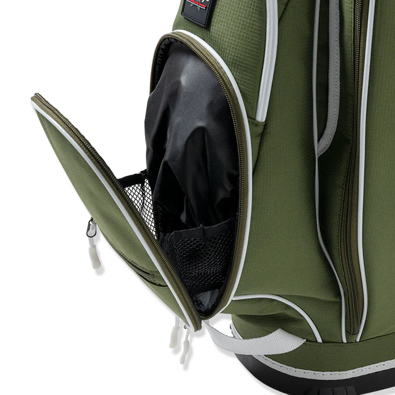 BANDEL × elitegrips D-Type 9.5inch キャディバッグ BGE-6SCB  スタンド仕様 軽量 / KHAKI