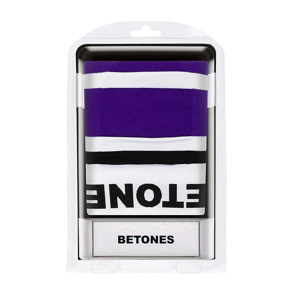 BETONES ビトーンズ ボクサーパンツ AKER B001 BLACKxPURPLE