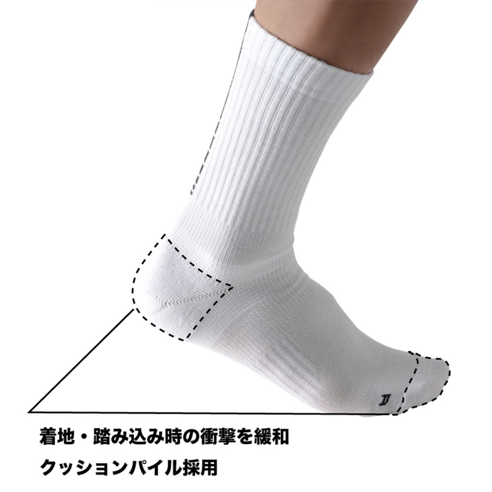 BANDEL バンデル コンプレッション ソックス COMPRESSION SOCKS MIDDLE BG-SK001 ホワイト