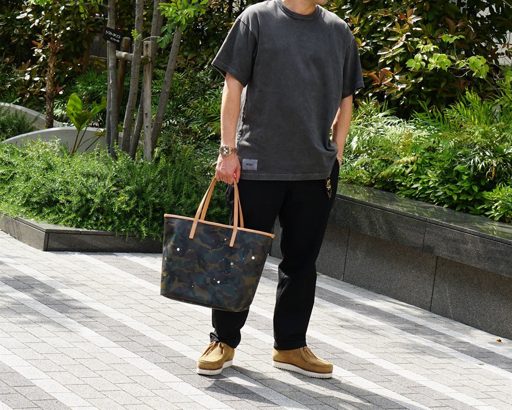 GENTIL BANDIT ジャンティバンティ トートバッグ MM カーキカモ GB1981-MM-TAN KHAKI CAMO×TAN