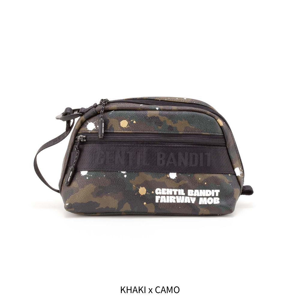 GENTIL BANDIT ジャンティバンティ FAIRWAY MOB カートポーチ GBFM03 KHAKIxCAMO