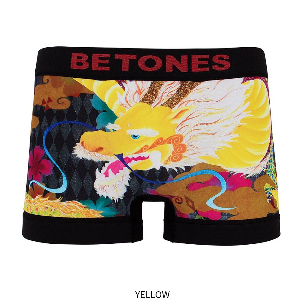 BETONES ビトーンズ ボクサーパンツ Fujiyoshi Brother's-MFU003 YELLOW