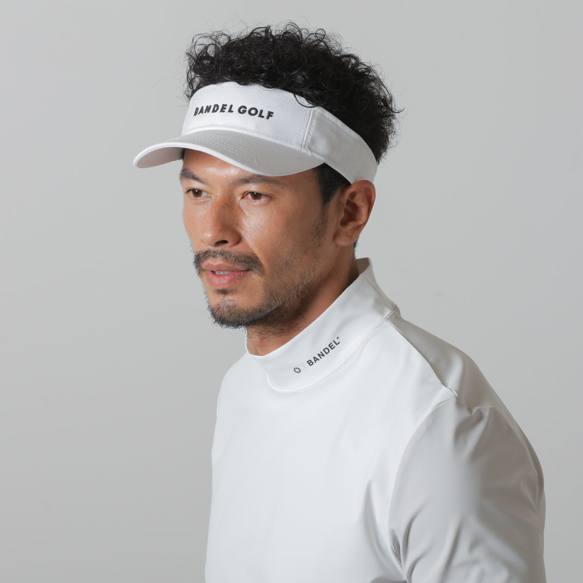 BANDEL GOLF バンデルゴルフ サンバイザー BASIC SUN VISOR BGI-3SBSV WHITE ホワイト