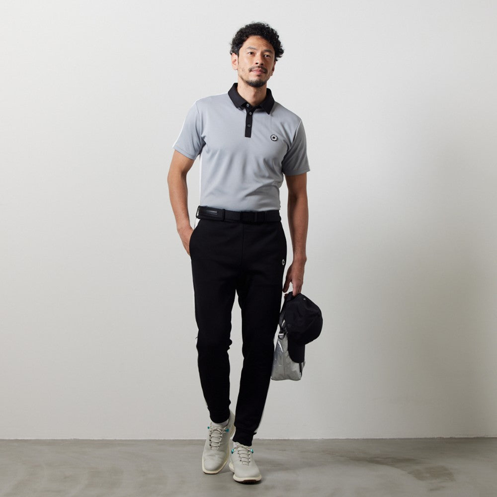 BANDEL GOLF バンデルゴルフ ポロシャツ BICOLOR S/S POLO SHIRTS BGI-3ABSPL GRYxWHTxBLK