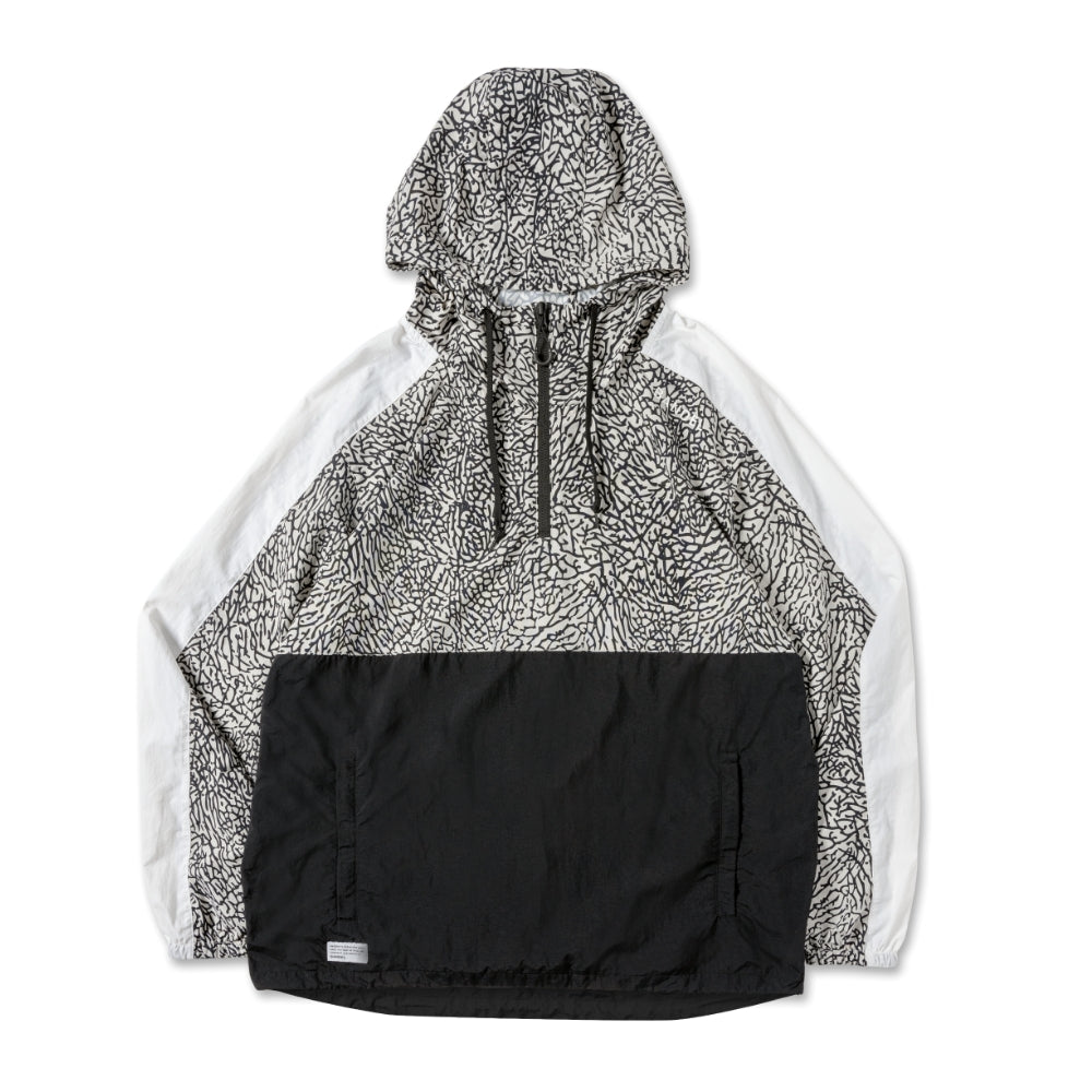 BANDEL バンデル NYLON ANORAK HOODIE ハーフジップフーディー BNS-3SAHD ELEPHANT エレファント