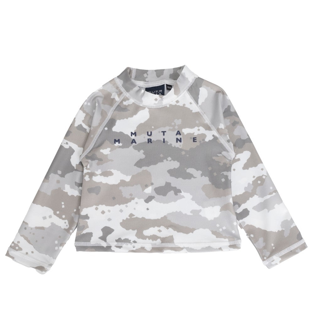 muta MARINE ムータマリン ムータマリン キッズラッシュガードロングスリーブTシャツ MMTK-440008 CAMOUFLAGE