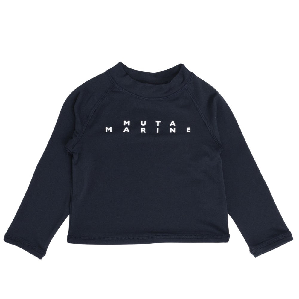 muta MARINE ムータマリン ムータマリン キッズラッシュガードロングスリーブTシャツ MMTK-440008 NAVY