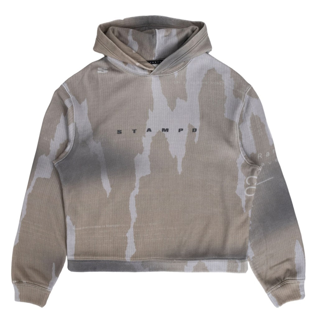 Ikat Camo Cropped Hoodie SLA-M3259HD フーディー / Ikat Camo