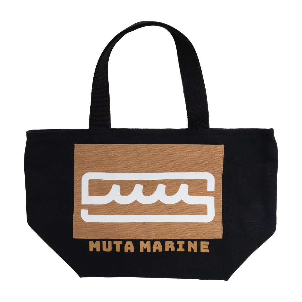 muta MARINE ムータマリン ムータ エコバッグ Square Logo MMRG-211092 BLACK