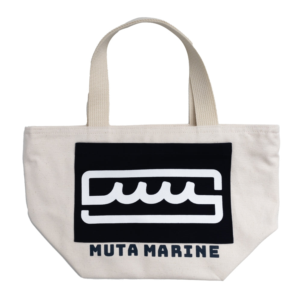 muta MARINE ムータマリン ムータ エコバッグ Square Logo MMRG-211092 WHITE