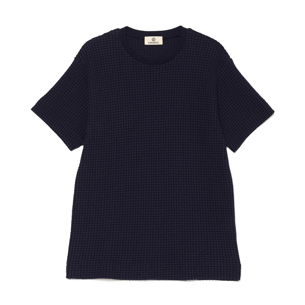 ONI WAFFLE T SHIRT MSEA24S8266-M Tシャツ / NAVY