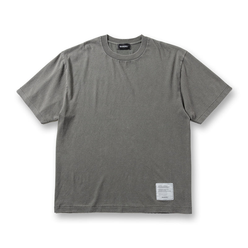 BANDEL バンデル ガーメントダイTシャツ BAN-6SGDST グレー