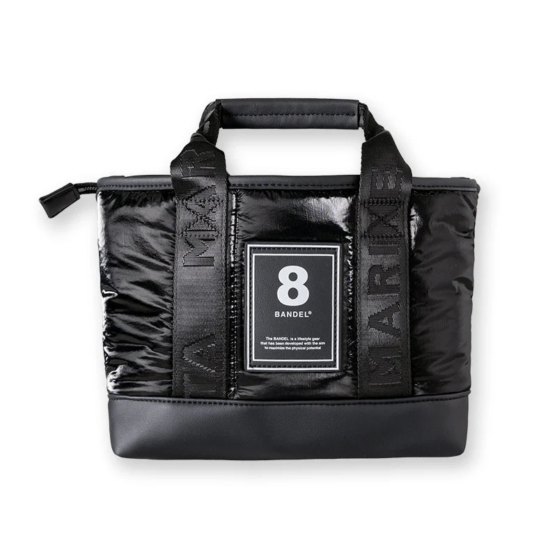 BANDEL×muta　ダブルフェイストートバッグ　BLACK