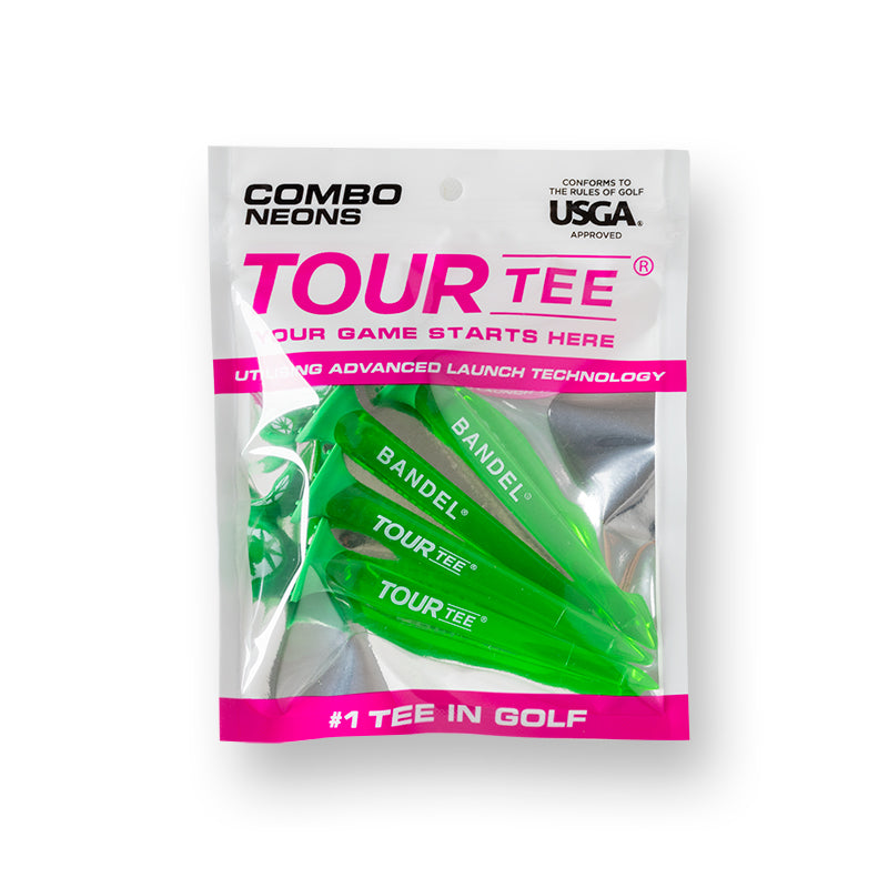 TOURTEE LONG 4 pieces set BG-TTL01-4 ツアーティー ロング 4本 特殊ラバー加工 / Neon Green [全３色]