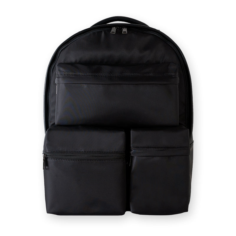 LEATHER GUSSET TRY CARGO BACKPACK BGJ-5SLGTB バックパック レザー 本革 / BLACK