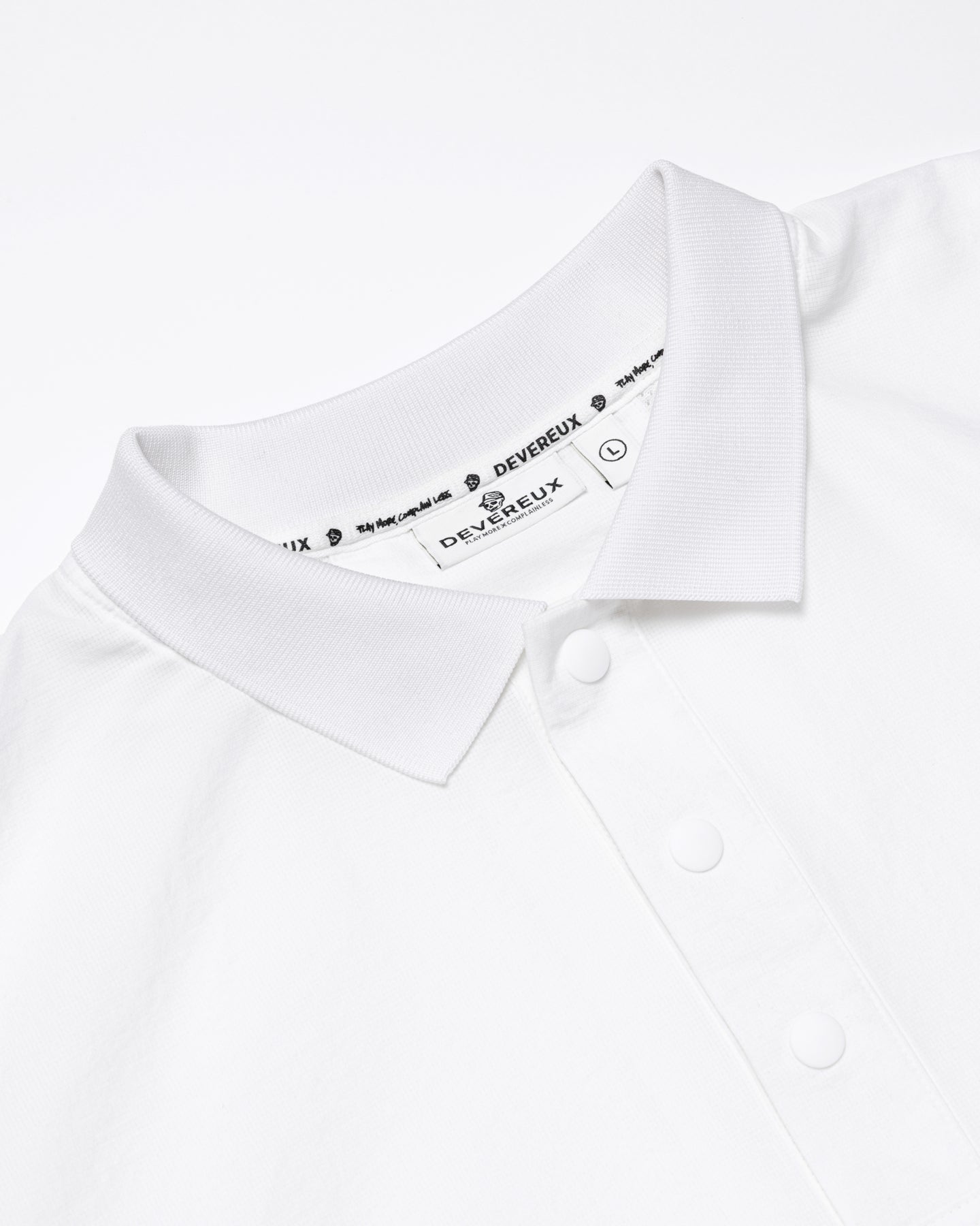 DEVEREUX GOLF デバローゴルフ DVG Micro Dot Air PISTE 075762104 WHITE