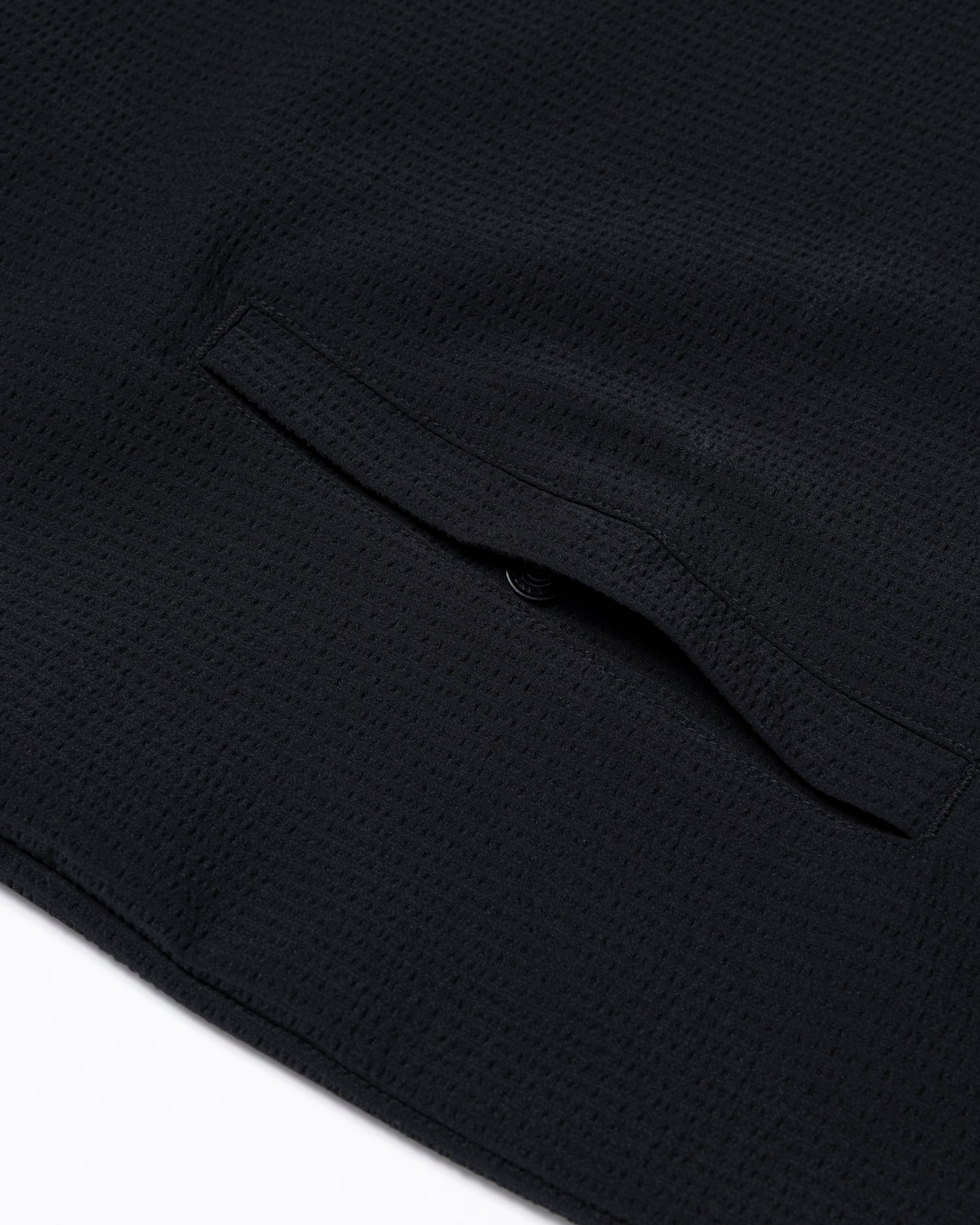 DVG Seersucker Shirt Blouson 075762017-BLACK