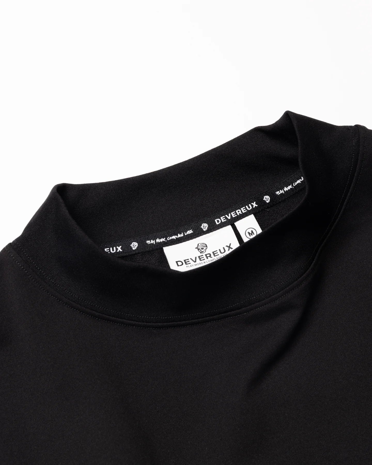 DVG Authentic Pile MOCK TEE 075762011-BLACK