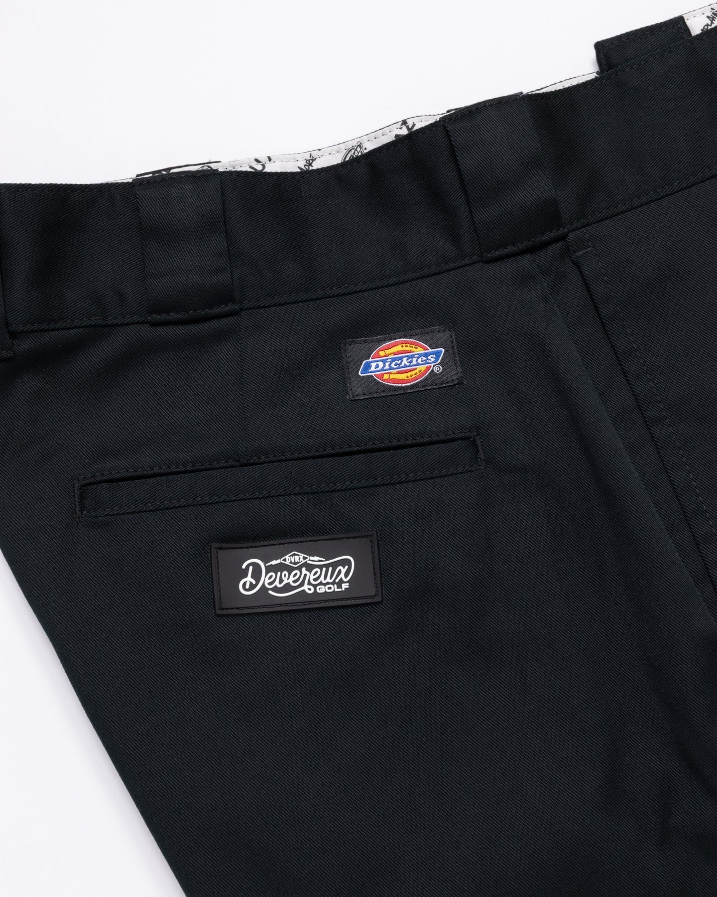 DEVEREUX GOLF デバローゴルフ 【Dickies x DEVEREUX】WORK PANTS 075764402 BLACK