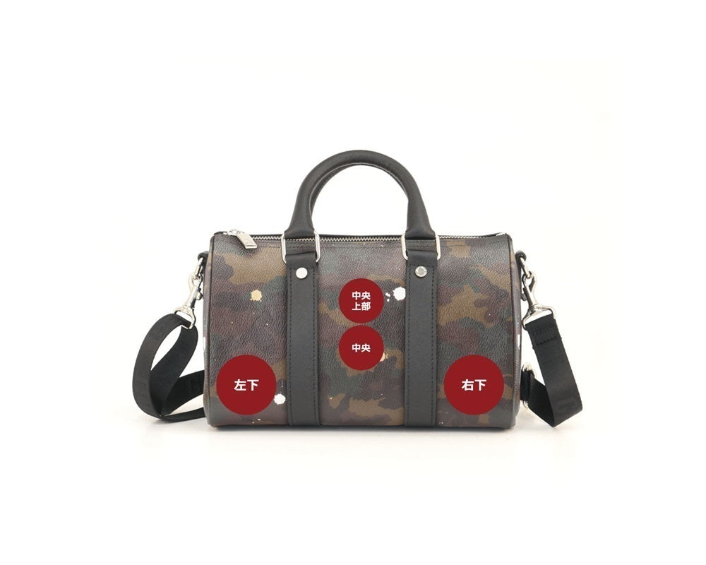 GENTIL BANDIT ジャンティバンティ ミニボストンバッグ KHAKI CAMO GB2009M-KCM