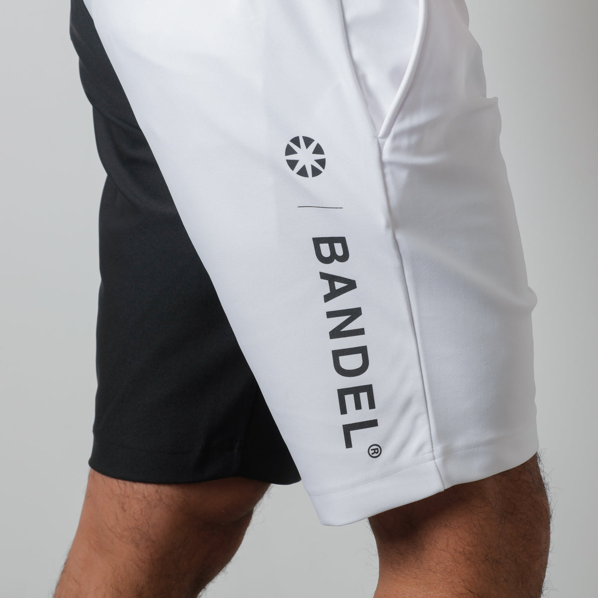 BANDEL GOLF バンデルゴルフ ショートパンツ BASIC COMBINATION HALF PANTS BGI-3SCHP BLACK WHITE ブラック ホワイト