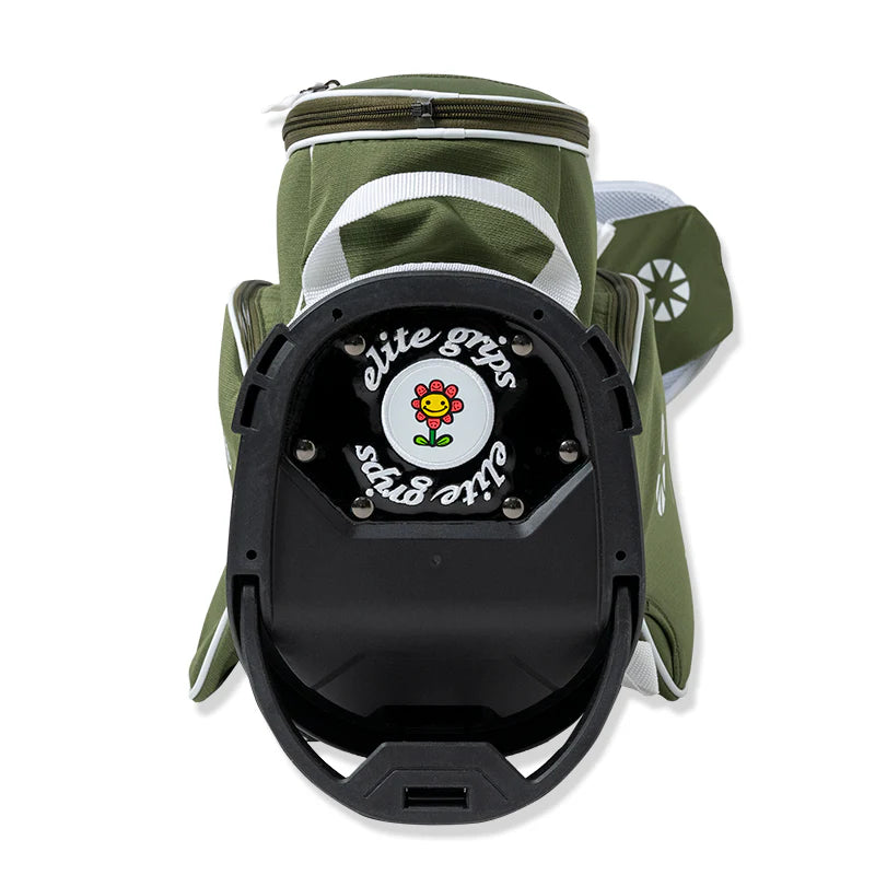 BANDEL × elitegrips D-Type 9.5inch キャディバッグ BGE-6SCB  スタンド仕様 軽量 / KHAKI