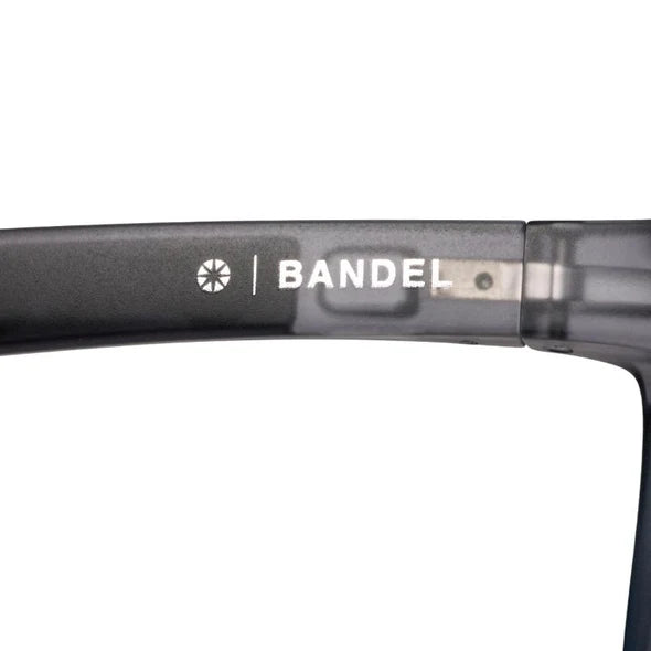 BANDEL GOLF バンデルゴルフ ELEBROU×BANDEL 偏光サングラス スクエア クリアブラックフレーム