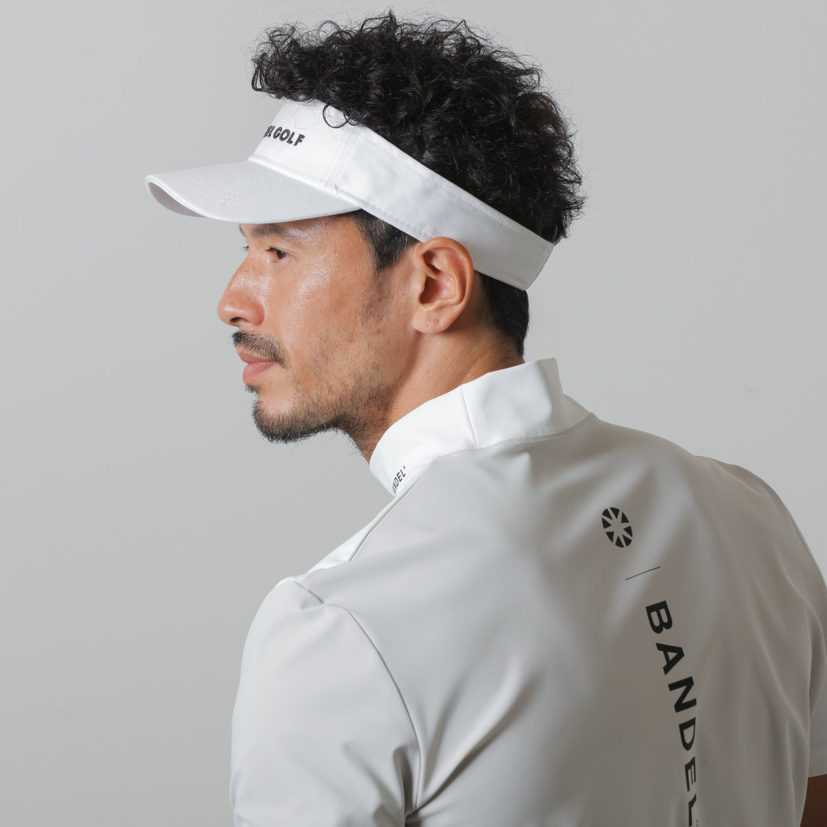 BANDEL GOLF バンデルゴルフ サンバイザー BASIC SUN VISOR BGI-3SBSV WHITE ホワイト