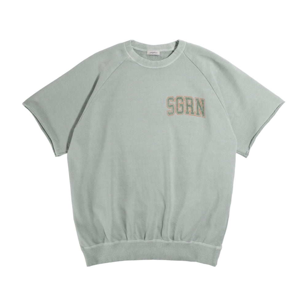 GARMENT DYED COTTON FLEECE T-SHIRT MSEA23S8293-M Tシャツ / GREEN