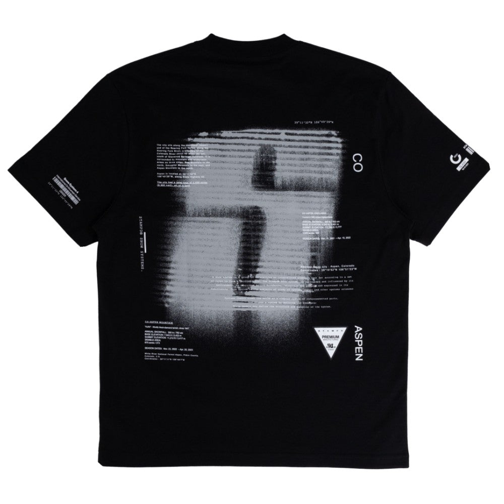 Aspen Transit Relaxed Tee SLA-M3258TE Tシャツ / BLACK