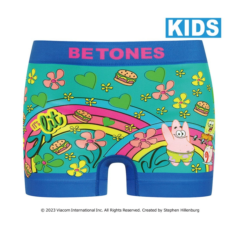 BETONES ビトーンズ KIDS ボクサーパンツ SpongeBob SB001 GREEN