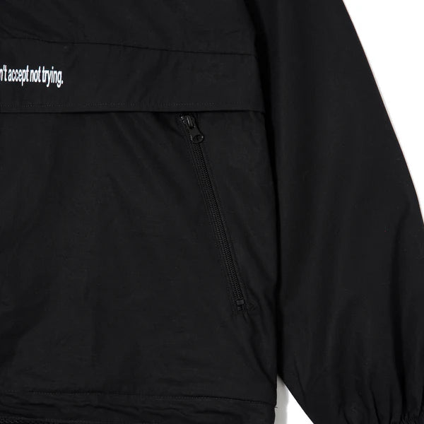 XXIII COTTON ANORAK JACKET BLACK