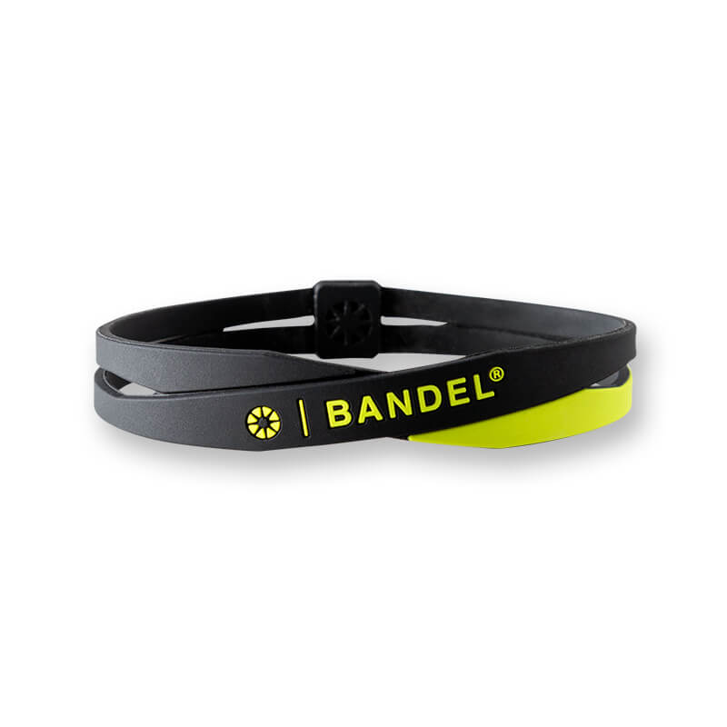 BANDEL バンデル Double ダブル Bracelet Black×Yellow DBLB Black×Yellow