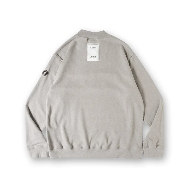 BANDEL×muta　MARINE KNIT L/S MOC NECK SHIRTS