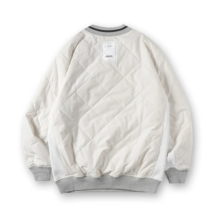 BANDEL×muta　DIAMOND QUILT PULLOVER