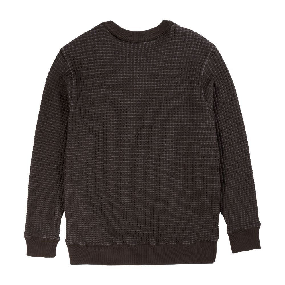 ONI WAFFLE PULLOVER MSEA22A8234-M ロンT / C.GRAY