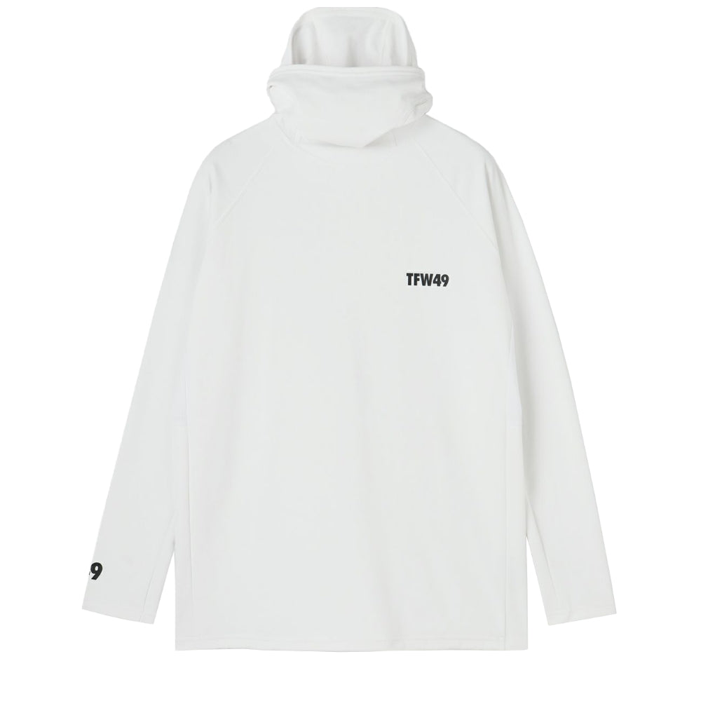 LS BRUSHED HOODIE T102320016 フーディー / WHITE